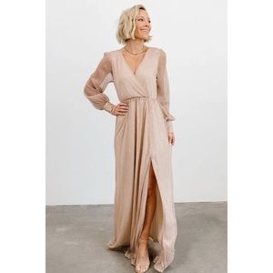 Baltic Born Abigail Sparkle Gown in Champagne 🥂